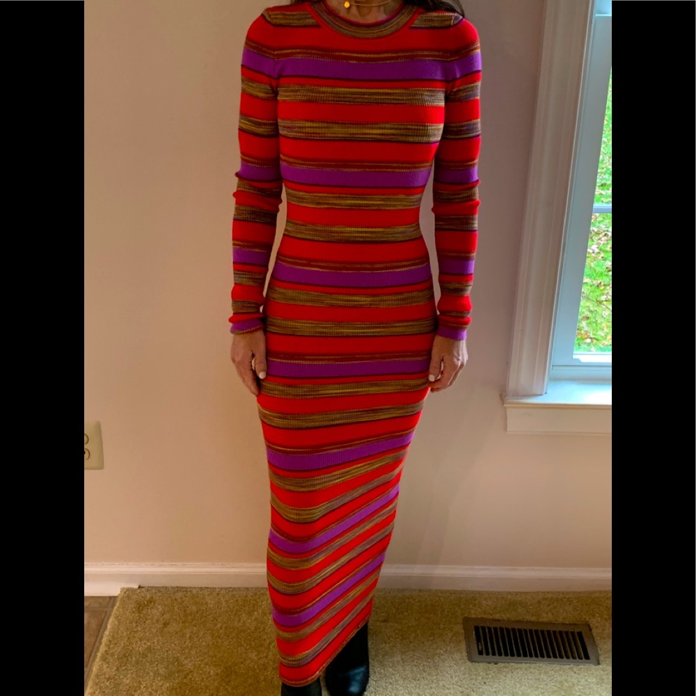 Ronny Kobo bright & lively maxi dress